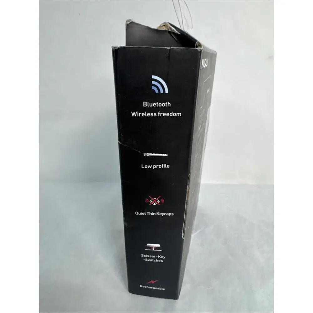 Macally BTNUMKEY Rechargable Cordless Wireless Bluetooth Numeric Pad White B4